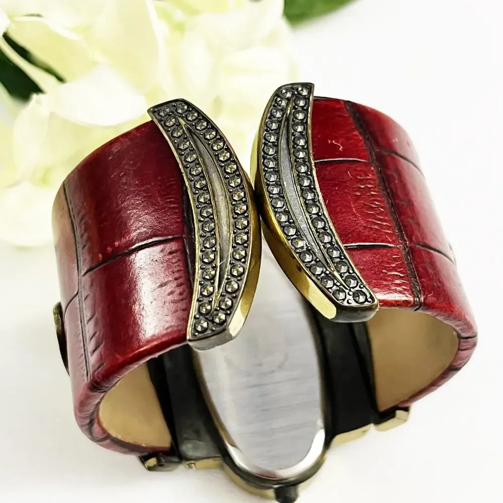 Chico's Hinged Cuff Watch